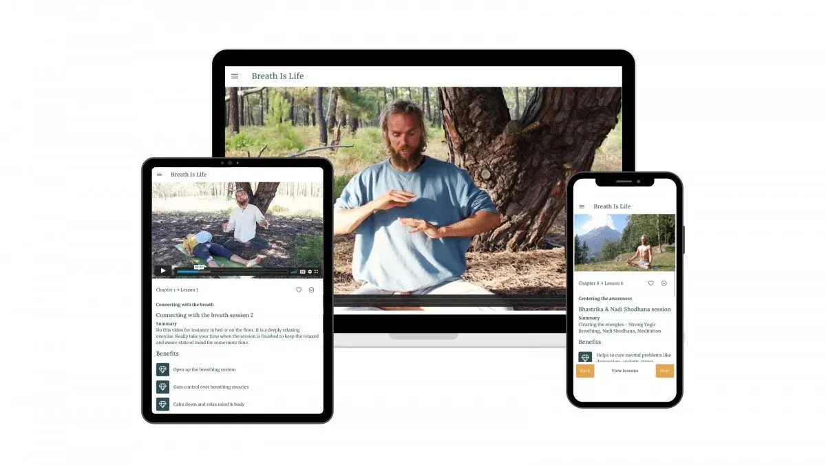 Enjoy content on Web and IOS/ Android app