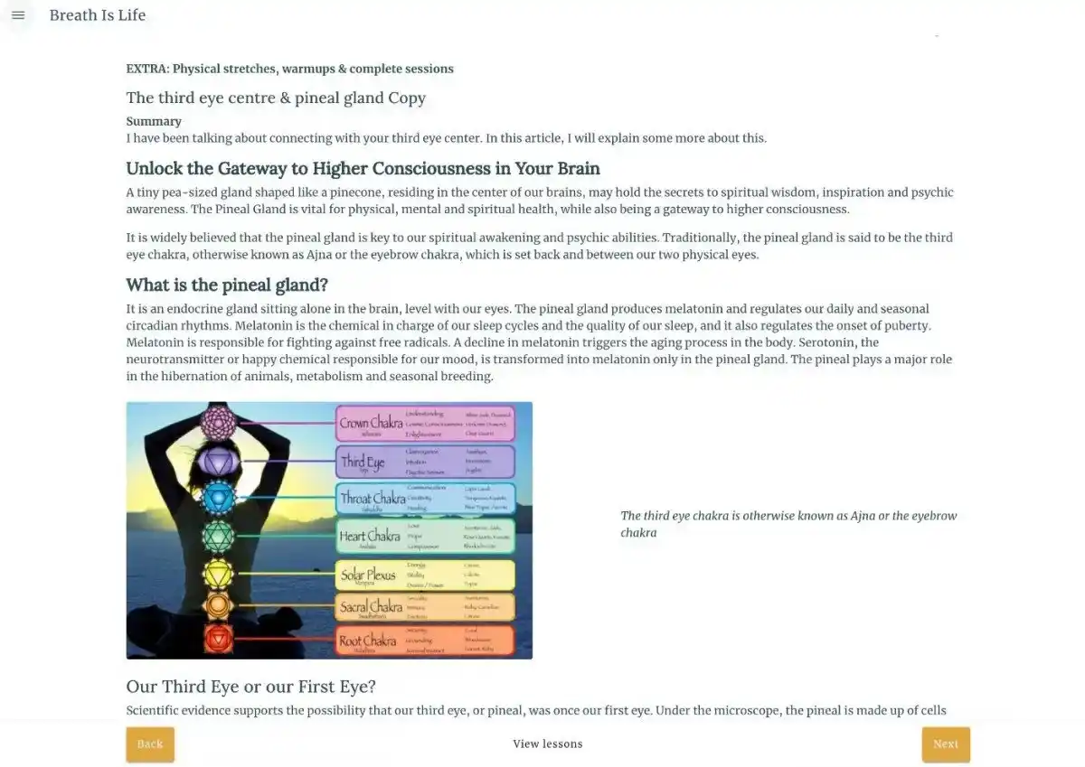 Pranayama and breathwork theory